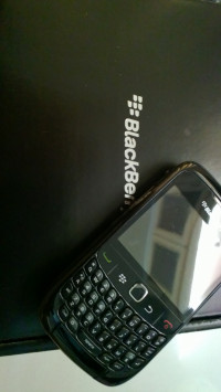 Black BlackBerry Curve 8520