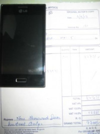 Black LG Optimus L5