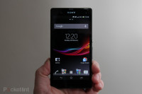 Black Sony Xperia Z