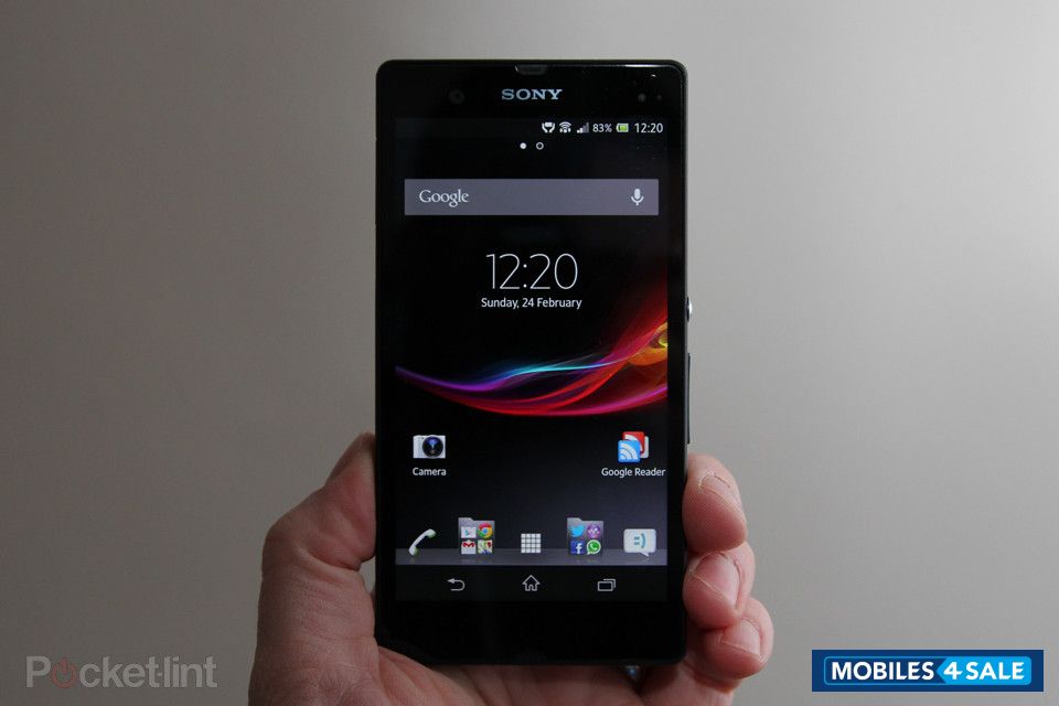 Black Sony Xperia Z