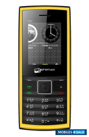 Yellow Micromax X101