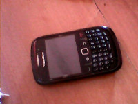 Black BlackBerry  8520