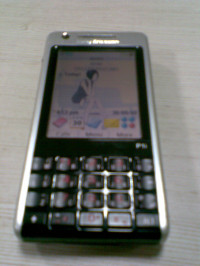 Silver & Black Sony Ericsson P1