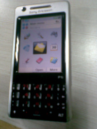 Silver & Black Sony Ericsson P1