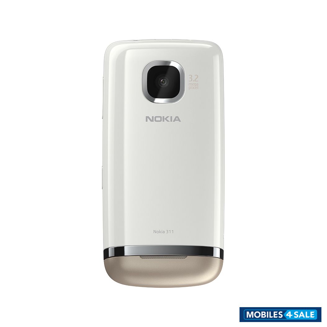 White Nokia Asha 311