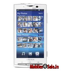 White Sony Xperia X10