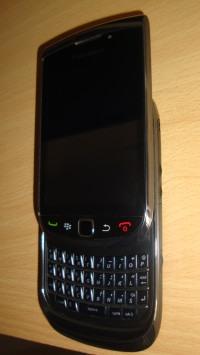 Black BlackBerry Torch 9810