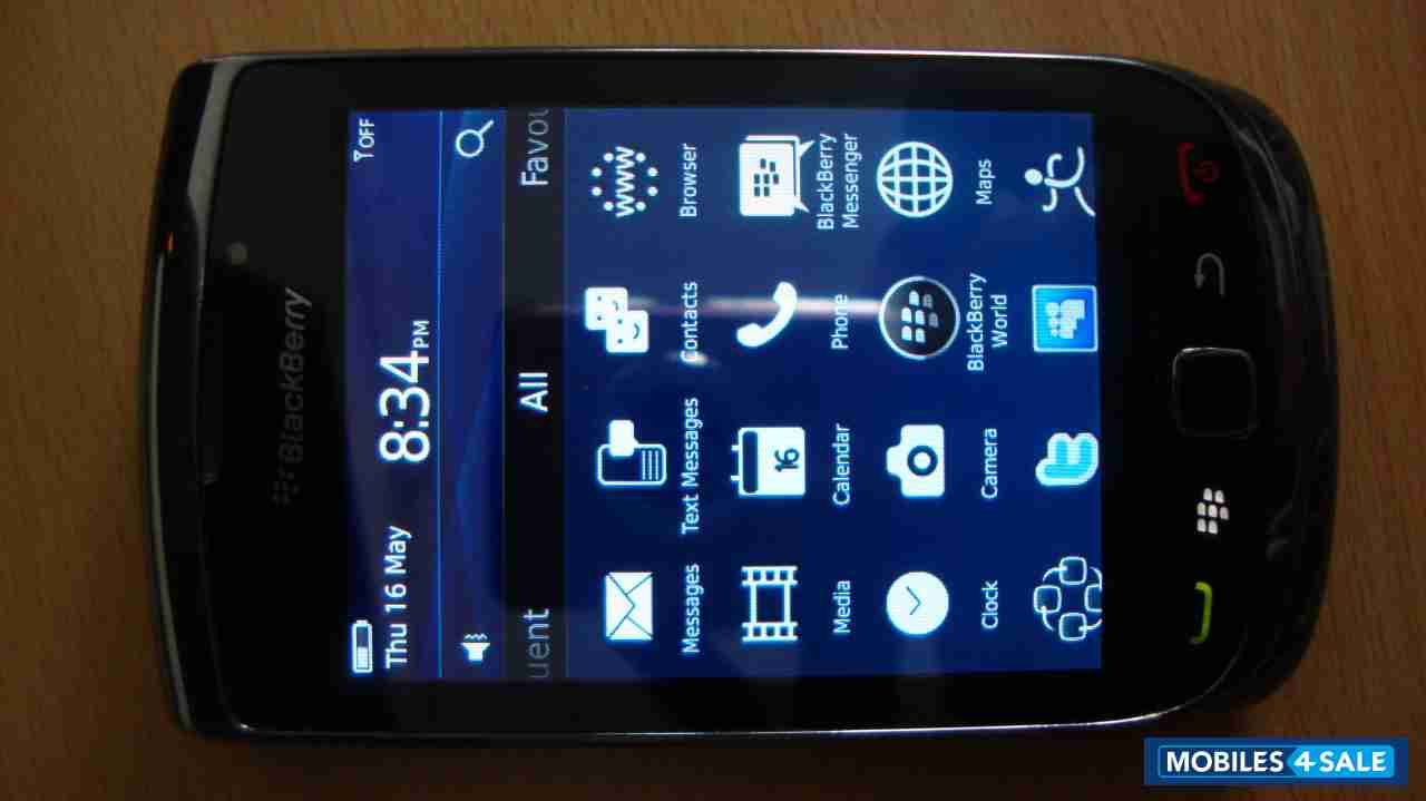 Black BlackBerry Torch 9810