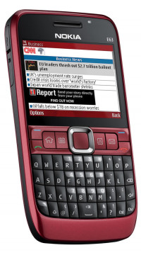 Red Nokia E63