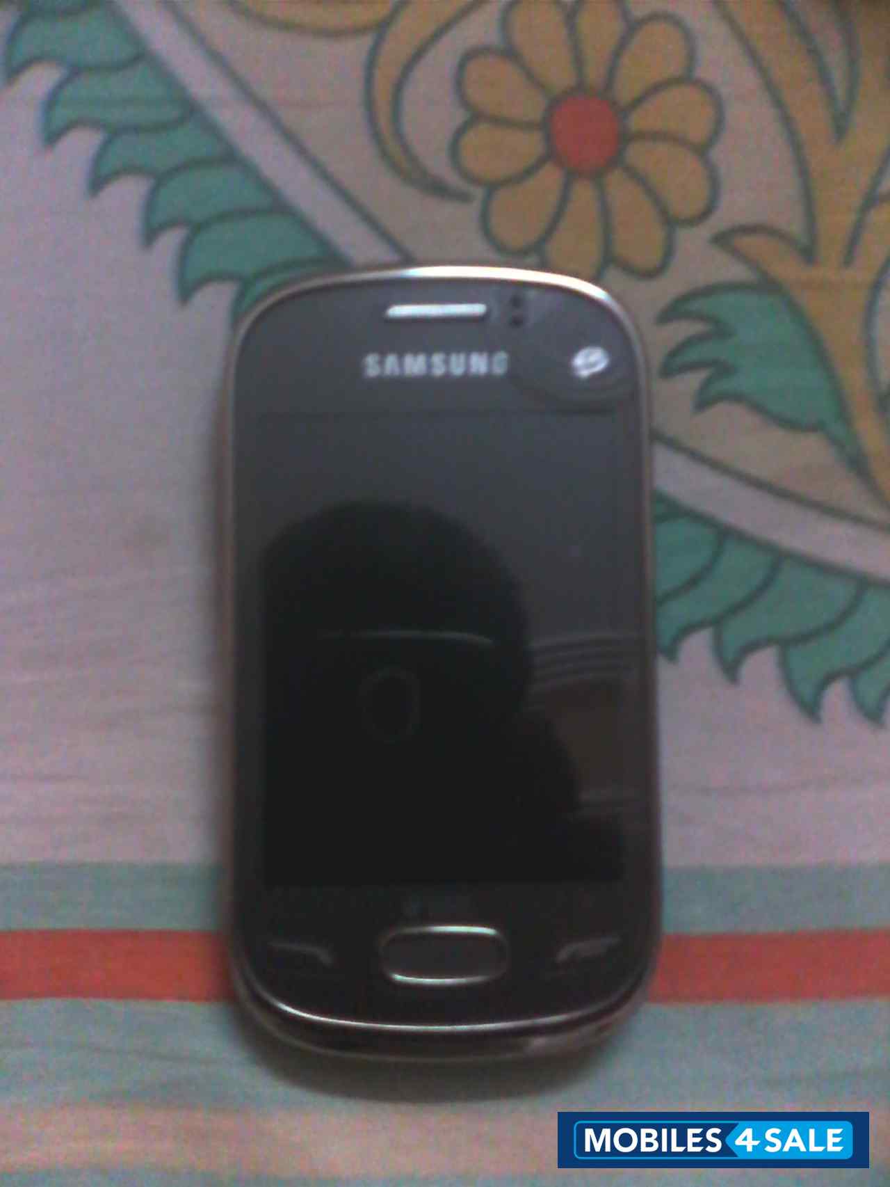 Metallic Silver Samsung Rex 70 Duos GT-S3802