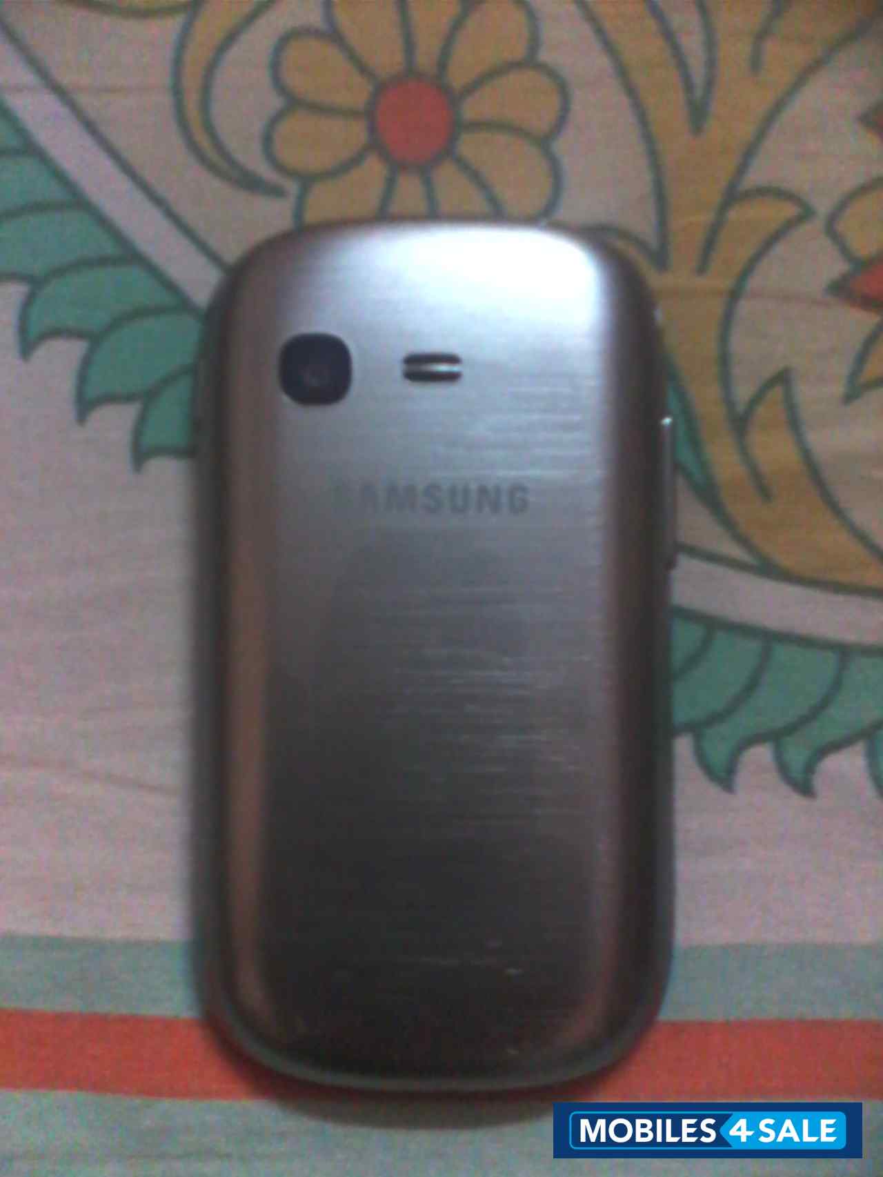 Metallic Silver Samsung Rex 70 Duos GT-S3802