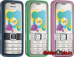 Blue And Pink Nokia 7310c SuperNova