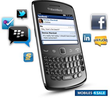 Black BlackBerry Curve 9360