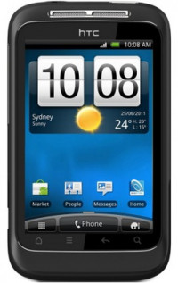 Black HTC Wildfire S