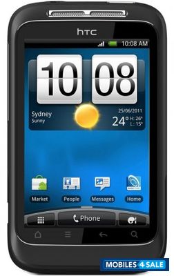 Black HTC Wildfire S