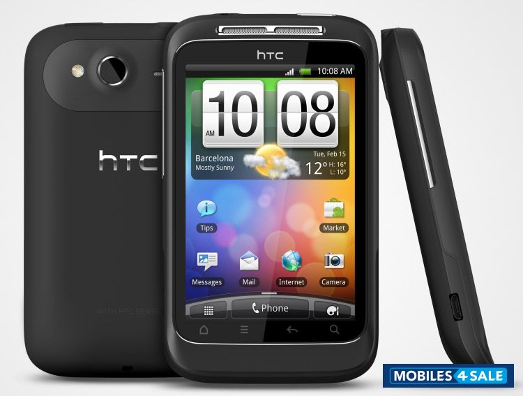 Black HTC Wildfire S