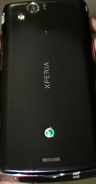 Black Sony Ericsson Xperia arc S