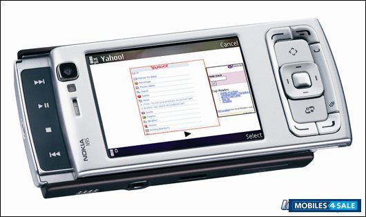 Silver Nokia N95