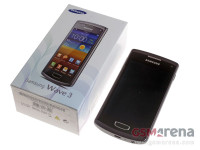 Burgundy (black) Samsung Wave 3