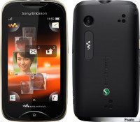 Black Sony Ericsson WT13i