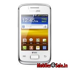 White Samsung Galaxy Y Duos S6102