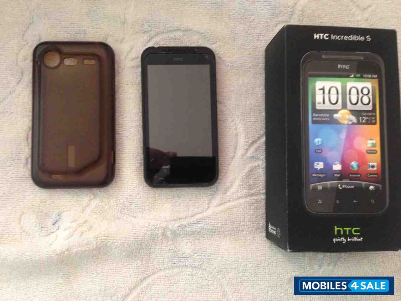 Black HTC Incredible S