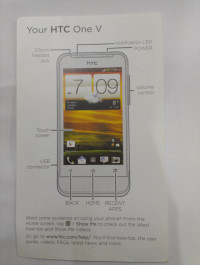 Brown HTC One V