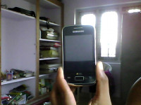 Black Samsung Galaxy Y Duos S6102