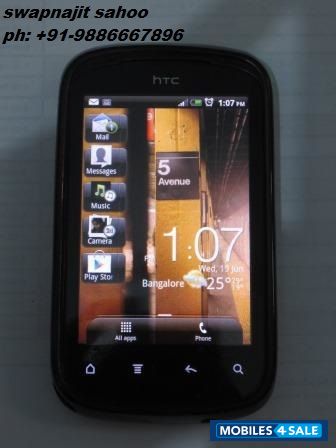 Mettalic Black HTC Explorer