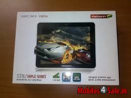 White Karbonn Smart Tab 8 Velox