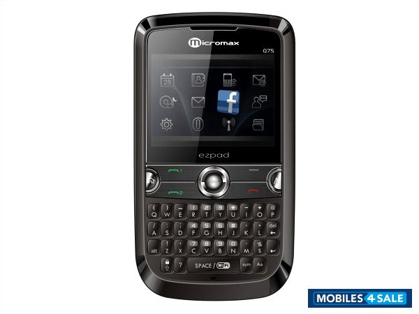 Black Micromax Q75