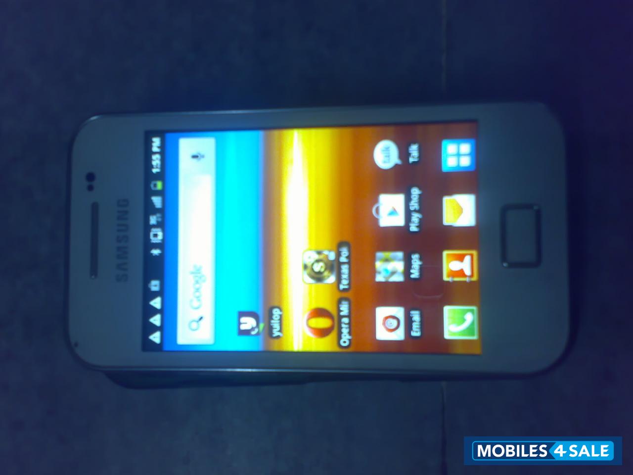 White Samsung Galaxy Ace GT-S5830i