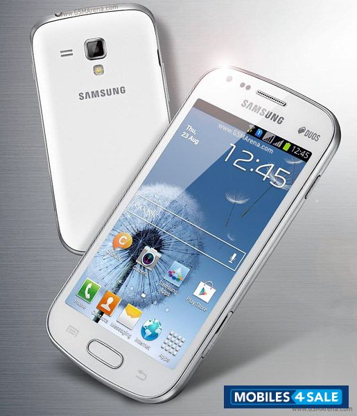 White Samsung Galaxy S Duos