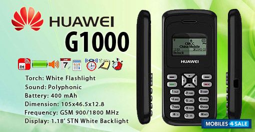 Black Huawei  G1000