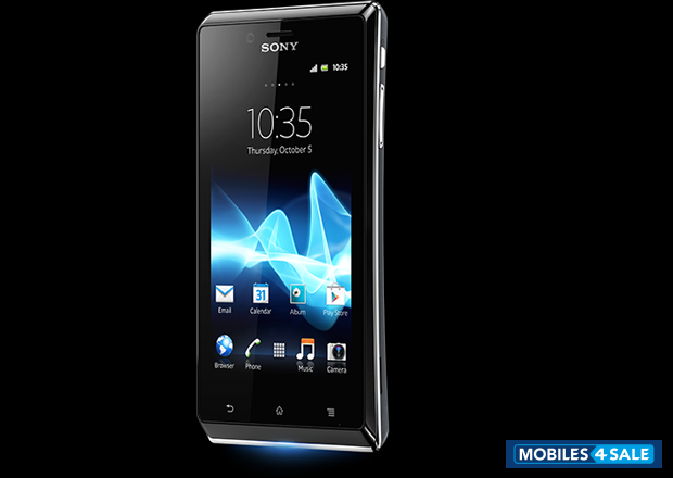 Black Sony Xperia J