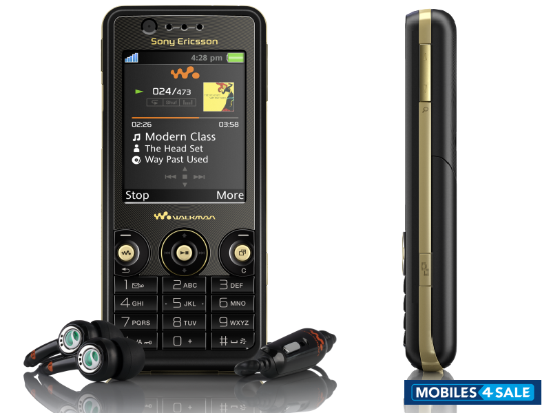 Black Sony Ericsson W660