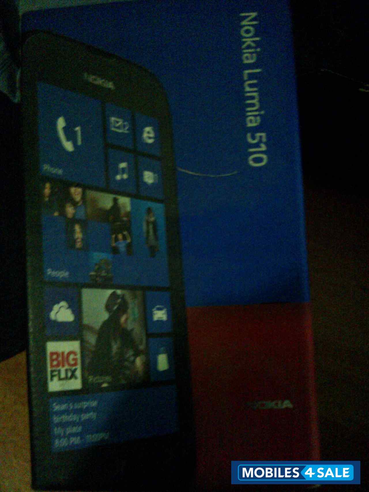 Black Nokia Lumia 510