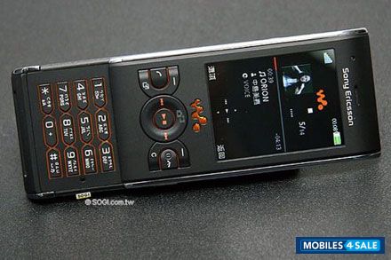 Black And Orange Sony Ericsson W595