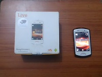 White Sony Ericsson WT19i live with walkman