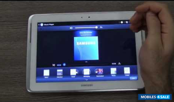 White Samsung Galaxy Note 800 Tab