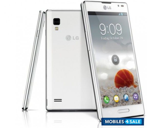 White LG Optimus L9 P765