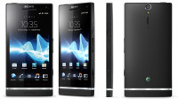 Black Sony Xperia SL