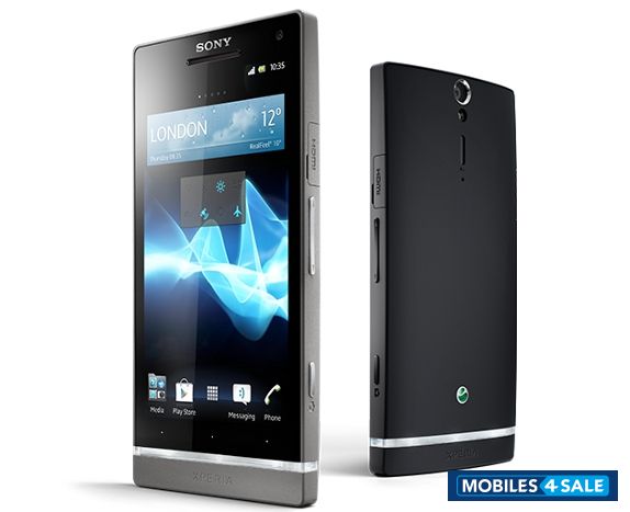 Black Sony Xperia SL