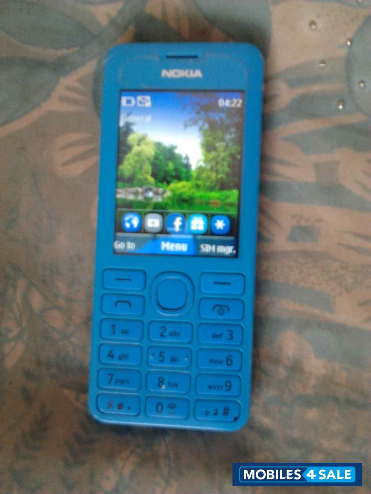 Blue Nokia Asha 206