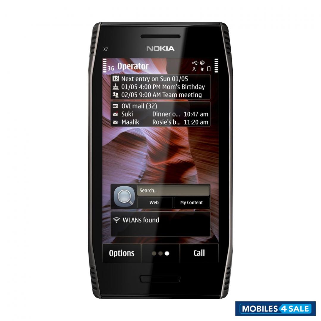 Black Nokia X7-00