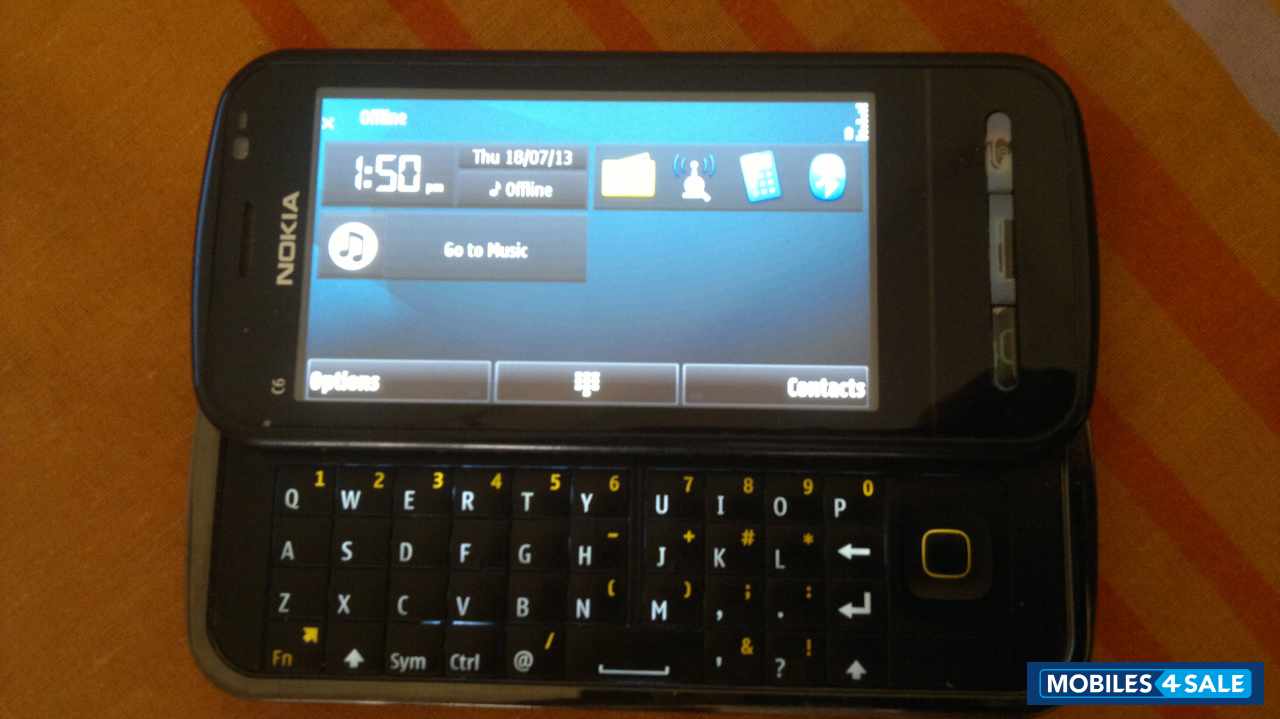 Black Nokia C6