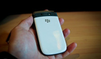 White BlackBerry Torch 9810