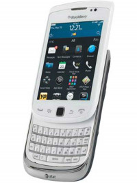 White BlackBerry Torch 9810