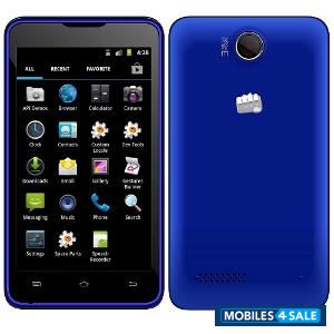 Blue Micromax Canvas Viva A72