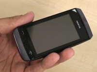 Greyish Black Nokia Asha 309